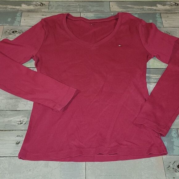 Tommy Hilfiger Long Sleeved Shirt/Top Medium - Picture 1 of 5